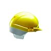 Helm Reflex HDPE normale klep geel-zilver